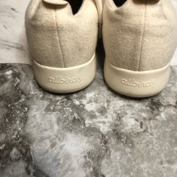 Allbirds Womens Wool Runners Size 9 Natural White - Picture 3 of 7